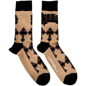 Tupac - Crosses Uni Sand Socks (Eu 40-45) ryhmässä MERCHANDISE / Merch / Hip Hop-Rap @ Bengans Skivbutik AB (5536257)