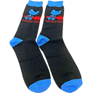 Woodstock - Logo Uni Bl Socks (Eu 40-45) ryhmässä MERCHANDISE / Merch / Pop-Rock @ Bengans Skivbutik AB (5536259)