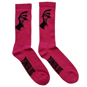 Yungblud - Life On Mars Tour Pink Socks (Eu 40-45) ryhmässä MERCHANDISE / Merch / Pop-Rock @ Bengans Skivbutik AB (5536269)