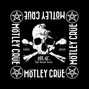 Motley Crue - The Final Tour Bandana ryhmässä MERCHANDISE @ Bengans Skivbutik AB (5536319)