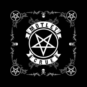 Motley Crue - Pentagram Bandana ryhmässä MERCHANDISE @ Bengans Skivbutik AB (5536320)