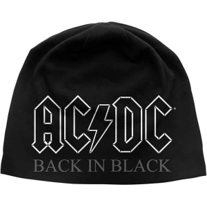 Ac/Dc - Back In Black Jd Print Beanie H ryhmässä MERCHANDISE @ Bengans Skivbutik AB (5536354)