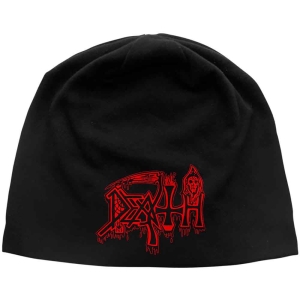 Death - Logo Jd Print Beanie H ryhmässä MERCHANDISE @ Bengans Skivbutik AB (5536389)