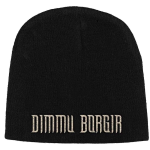 Dimmu Borgir - Logo Beanie H ryhmässä MERCHANDISE @ Bengans Skivbutik AB (5536393)