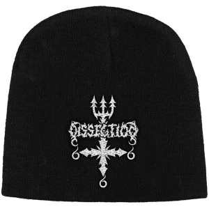 Dissection - Logo / Cross Beanie H ryhmässä MERCHANDISE @ Bengans Skivbutik AB (5536394)