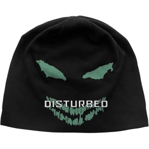 Disturbed - Face Jd Print Beanie H ryhmässä MERCHANDISE @ Bengans Skivbutik AB (5536398)