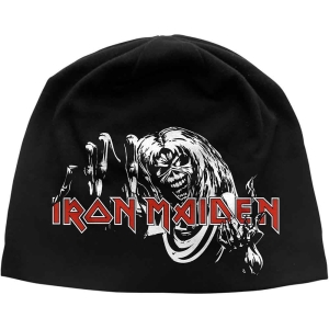 Iron Maiden - Number Of The Beast Jd Print Beanie H ryhmässä MERCHANDISE @ Bengans Skivbutik AB (5536458)