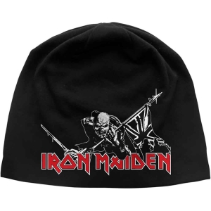 Iron Maiden - The Trooper Jd Print Beanie H ryhmässä MERCHANDISE @ Bengans Skivbutik AB (5536459)