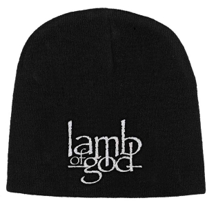 Lamb Of God - Logo Beanie H ryhmässä MERCHANDISE @ Bengans Skivbutik AB (5536468)