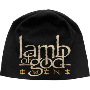 Lamb Of God - Omens Jd Print Beanie H ryhmässä MERCHANDISE @ Bengans Skivbutik AB (5536469)