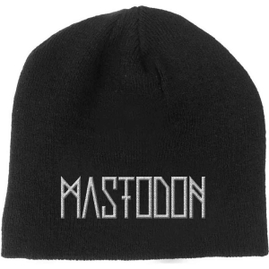 Mastodon - Logo Bl Beanie H ryhmässä MERCHANDISE @ Bengans Skivbutik AB (5536474)