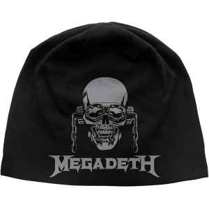 Megadeth - Vic / Logo Jd Print Beanie H ryhmässä MERCHANDISE @ Bengans Skivbutik AB (5536475)