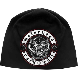 Motorhead - Biker Badge Jd Print Beanie H ryhmässä MERCHANDISE @ Bengans Skivbutik AB (5536490)