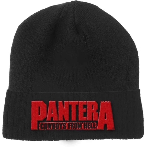 Pantera - Cowboys From Hell Bl Beanie H ryhmässä MERCHANDISE / Merch / Hårdrock @ Bengans Skivbutik AB (5536502)