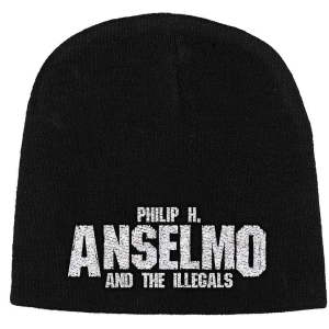 Phil Anselmo & The Illegals - Logo Beanie H ryhmässä MERCHANDISE / Merch / Hårdrock @ Bengans Skivbutik AB (5536506)