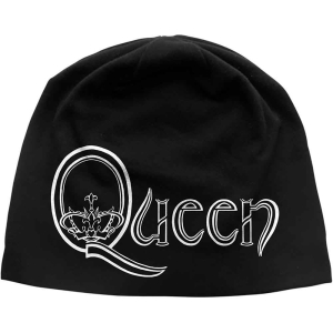 Queen - Logo Jd Print Beanie H ryhmässä MERCHANDISE @ Bengans Skivbutik AB (5536512)