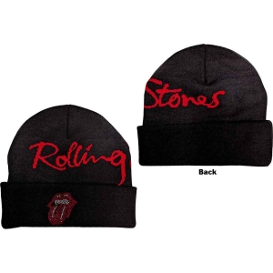 Rolling Stones - Embellished Classic Tongue Bl Beanie H ryhmässä MERCHANDISE @ Bengans Skivbutik AB (5536520)