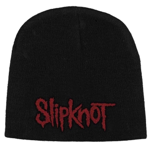 Slipknot - Logo Beanie H ryhmässä MERCHANDISE / Merch / Hårdrock @ Bengans Skivbutik AB (5536529)