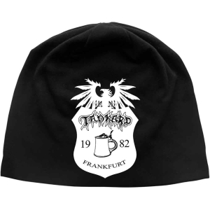 Tankard - Crest Jd Print Beanie H ryhmässä MERCHANDISE / Merch / Hårdrock @ Bengans Skivbutik AB (5536537)