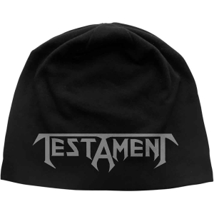 Testament - Logo Jd Print Beanie H ryhmässä MERCHANDISE @ Bengans Skivbutik AB (5536538)