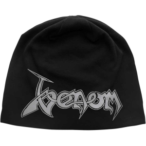 Venom - Logo Jd Print Beanie H ryhmässä MERCHANDISE / Merch / Hårdrock @ Bengans Skivbutik AB (5536559)