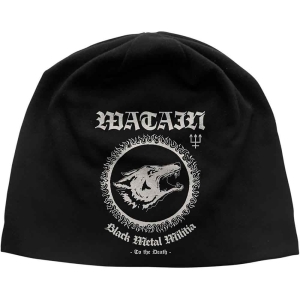 Watain - Black Metal Militia Jd Print Beanie H ryhmässä MERCHANDISE @ Bengans Skivbutik AB (5536564)