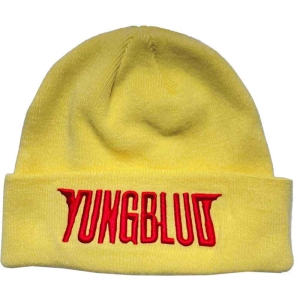 Yungblud - Red Logo Yell Beanie H ryhmässä MERCHANDISE @ Bengans Skivbutik AB (5536567)