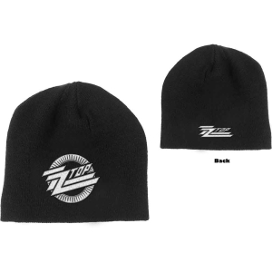 Zz Top - Circle Logo Bl Beanie H ryhmässä MERCHANDISE @ Bengans Skivbutik AB (5536569)