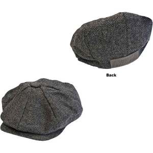 Peaky Blinders - By Order Grey Flat Cap: ryhmässä MERCHANDISE @ Bengans Skivbutik AB (5536595)