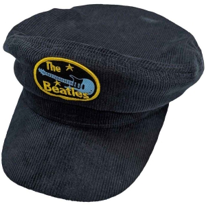 The Beatles - Oval Logo Navy Corduroy Hat: ryhmässä MERCHANDISE @ Bengans Skivbutik AB (5536597)