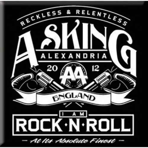 Asking Alexandria - Rock N Roll Magnet ryhmässä MERCHANDISE @ Bengans Skivbutik AB (5536620)