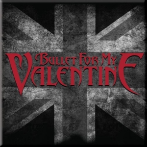 Bullet For My Valentine - Uk Flag Magnet ryhmässä MERCHANDISE @ Bengans Skivbutik AB (5536626)