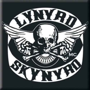 Lynyrd Skynyrd - Biker Patch Logo Magnet ryhmässä MERCHANDISE / Merch / Pop-Rock @ Bengans Skivbutik AB (5536659)