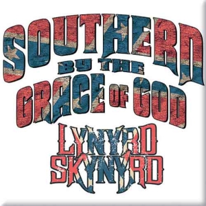 Lynyrd Skynyrd - Southern By The Grace Of God Magnet ryhmässä MERCHANDISE / Merch / Pop-Rock @ Bengans Skivbutik AB (5536664)