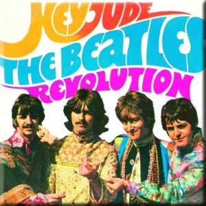 The Beatles - Hey Jude/Revolution Magnet ryhmässä MERCHANDISE @ Bengans Skivbutik AB (5536710)