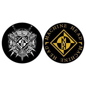 Machine Head - Crest Slipmat Pair ryhmässä MERCHANDISE / Merch / Hårdrock @ Bengans Skivbutik AB (5536761)