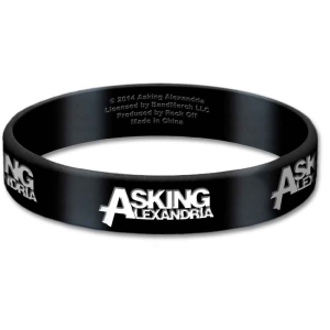 Asking Alexandria - Logo Gum Wristband ryhmässä MERCHANDISE @ Bengans Skivbutik AB (5536773)