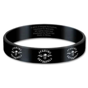 Avenged Sevenfold - Death Bat Gum Wristband ryhmässä MERCHANDISE / Merch / Hårdrock @ Bengans Skivbutik AB (5536774)