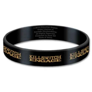 Killswitch Engage - Logo Gum Wristband ryhmässä MERCHANDISE / Merch / Hårdrock @ Bengans Skivbutik AB (5536784)