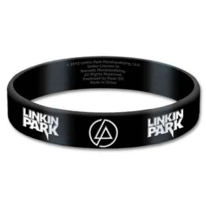 Linkin Park - Classic Logos Gum Wristband ryhmässä MERCHANDISE / Merch / Hårdrock @ Bengans Skivbutik AB (5536786)