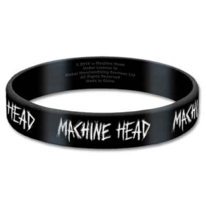 Machine Head - Logo Gum Wristband ryhmässä MERCHANDISE @ Bengans Skivbutik AB (5536787)