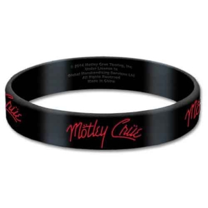 Motley Crue - Logo Gum Wristband ryhmässä MERCHANDISE / Merch / Hårdrock @ Bengans Skivbutik AB (5536789)