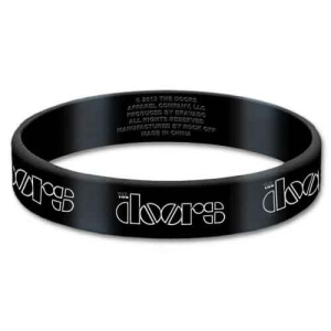 The Doors - Logo Gum Wristband ryhmässä MERCHANDISE @ Bengans Skivbutik AB (5536807)