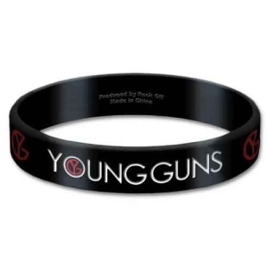 Young Guns - Logo Gum Wristband ryhmässä MERCHANDISE @ Bengans Skivbutik AB (5536809)