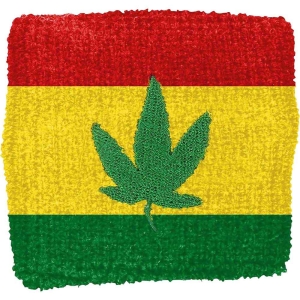 Generic - Rasta Leaf Wristband Sweat ryhmässä MERCHANDISE @ Bengans Skivbutik AB (5536832)