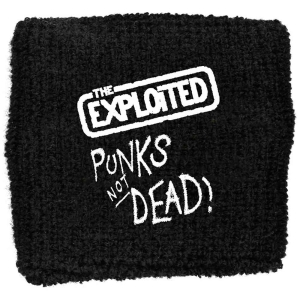 The Exploited - Punks Not Dead Embroidered Wristba ryhmässä MERCHANDISE @ Bengans Skivbutik AB (5536851)