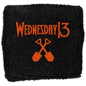 Wednesday 13 - Logo Embroidered Wristband Sweat ryhmässä MERCHANDISE @ Bengans Skivbutik AB (5536855)