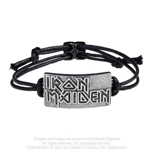 Iron Maiden - Logo Rope Bracel ryhmässä MERCHANDISE @ Bengans Skivbutik AB (5536881)