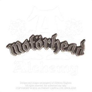 Motorhead - Logo Pin Badge ryhmässä MERCHANDISE / Merch / Hårdrock @ Bengans Skivbutik AB (5536902)