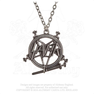 Slayer - Pentagram Logo Pendant ryhmässä MERCHANDISE @ Bengans Skivbutik AB (5536909)